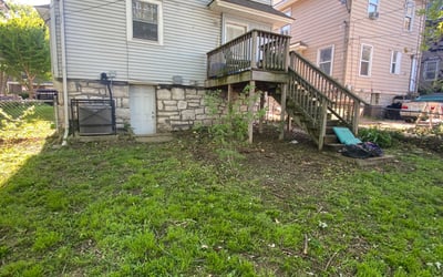 Photo of Erin M.'s yard after getting landscaping in Kingston, MO