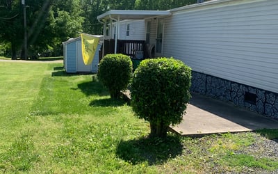 Photo of Joe S.'s yard after getting landscaping in Midland, NC