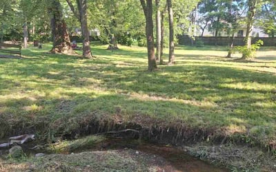 Photo of Jeffrey S.'s yard after getting landscaping in Bargersville, IN