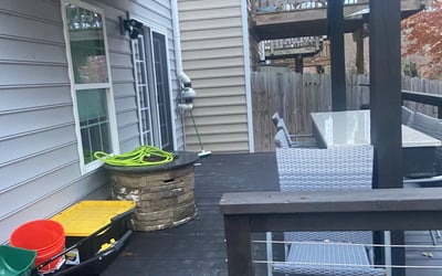 Photo of Mary M.'s yard after getting tree care in Chester, VA