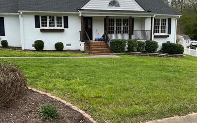 Photo of Jennifer S.'s yard after getting landscaping in University Of Richmond, VA