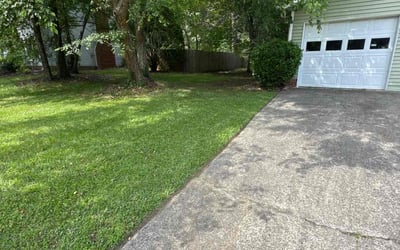Photo of Michael A.'s yard after getting landscaping in Turnersburg, NC