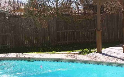 Photo of Heather B.'s yard after getting landscaping in Randolph A F B, TX