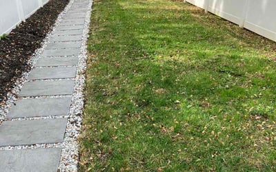 Photo of Melanie R.'s yard after getting landscaping in Lititz, PA