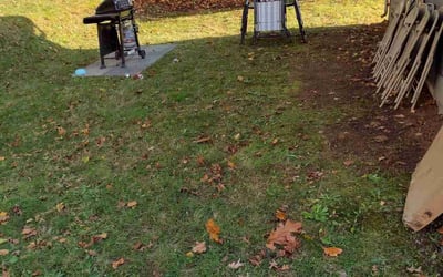 Photo of Anthony B.'s yard after getting landscaping in Cheshire, CT