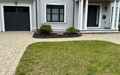 Photo of Amy D.'s yard after getting landscaping in Rockland, MA