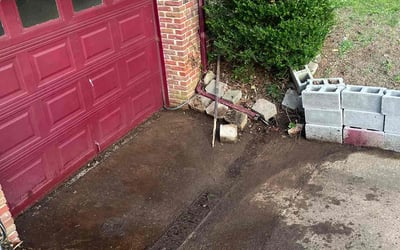 Photo of David M.'s yard after getting landscaping in Toney, AL