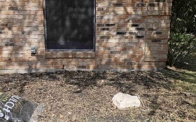 Photo of Wendy W.'s yard after getting landscaping in Bellville, TX