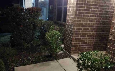 Photo of Jennifer M.'s yard after getting landscaping in Avalon, TX