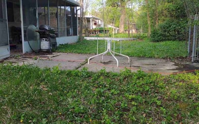 Photo of Rita B.'s yard after getting landscaping in Wausau, WI