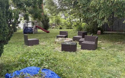 Photo of Mark F.'s yard after getting landscaping in Buckeye Lake, OH