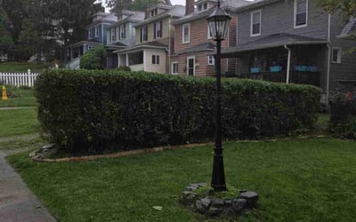 Photo of Sarah M.'s yard after getting landscaping in Coraopolis, PA