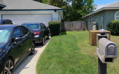 Photo of Steven K.'s yard after getting landscaping in Sanderson, FL