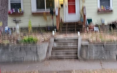 Photo of Brenda K.'s yard after getting landscaping in Onamia, MN