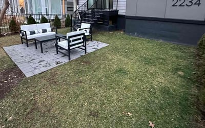 Photo of Christopher K.'s yard after getting landscaping in Issue, MD