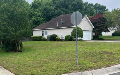 Photo of Frances A.'s yard after getting landscaping in Concord, NC