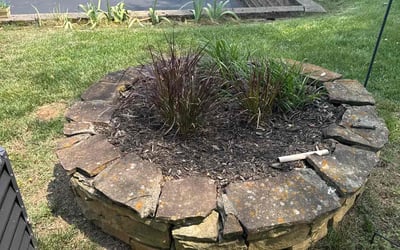 Photo of Penelope B.'s yard after getting landscaping in Nashville, TN