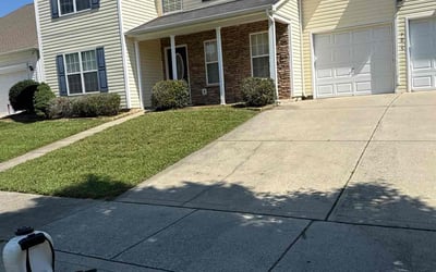 Photo of Stacy K.'s yard after getting landscaping in Huntersville, NC