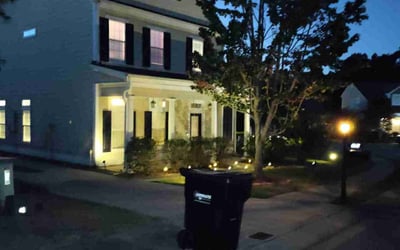 Photo of Chris B.'s yard after getting landscaping in Pell City, AL