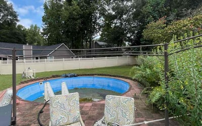 Photo of Erin C.'s yard after getting landscaping in Powder Springs, GA