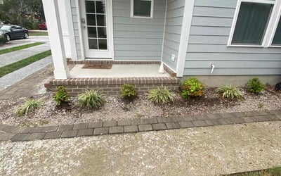 Photo of Sarah P.'s yard after getting landscaping in Currituck, NC
