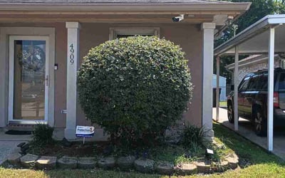 Photo of Denise K.'s yard after getting landscaping in Luling, LA