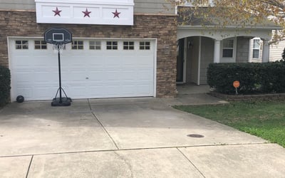Photo of Tatiyana K.'s yard after getting landscaping in Kenly, NC