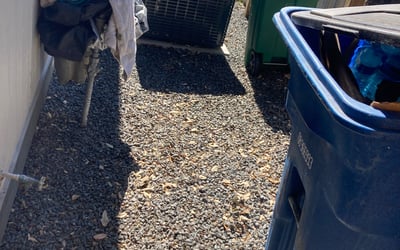 Photo of Tyler F.'s yard after getting landscaping in Coupland, TX
