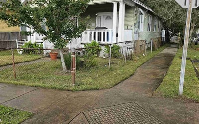 Photo of Jonathan L.'s yard after getting landscaping in Lacombe, LA