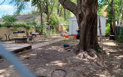 Photo of Stephanie C.'s yard after getting landscaping in Rush City, MN