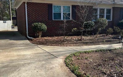 Photo of June K.'s yard after getting tree care in Huntersville, NC