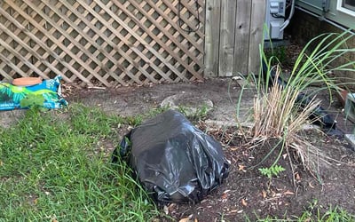 Photo of Christine M.'s yard after getting landscaping in Pensacola, FL