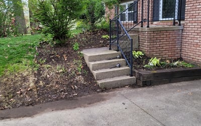 Photo of Jon B.'s yard after getting landscaping in Ravenna, OH