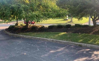 Photo of Michelle C.'s yard after getting landscaping in Rockbridge, OH