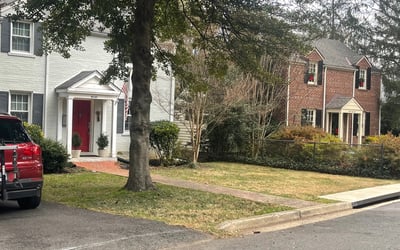 Photo of Sharon A.'s yard after getting landscaping in Shepherdstown, WV