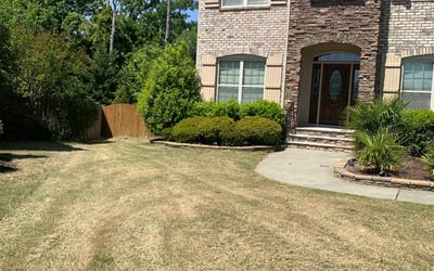 Photo of Anthony M.'s yard after getting landscaping in New Hill, NC