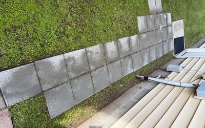 Photo of Stephanie H.'s yard after getting landscaping in Corolla, NC