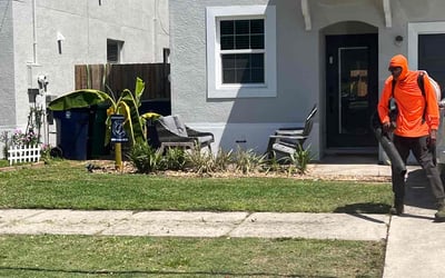 Photo of Anthony S.'s yard after getting landscaping in Tampa, FL
