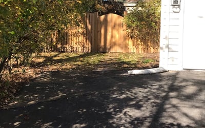 Photo of Nicole D.'s yard after getting landscaping in Dickerson, MD