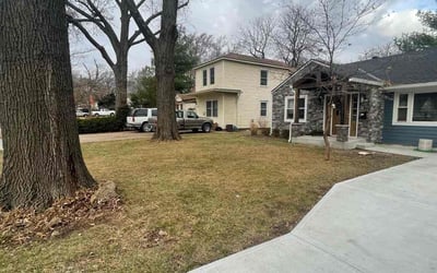 Photo of Kevin B.'s yard after getting landscaping in Bates City, MO