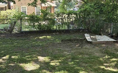 Photo of Mary M.'s yard after getting landscaping in Kittanning, PA
