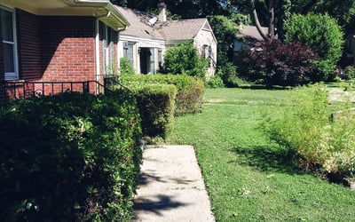 Photo of Katie P.'s yard after getting landscaping in Covington, TN