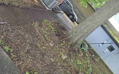 Photo of Andrew A.'s yard after getting landscaping in Edwardsville, IL