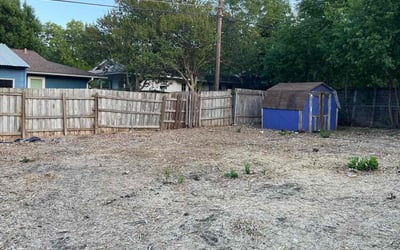 Photo of Carol G.'s yard after getting landscaping in Granger, TX