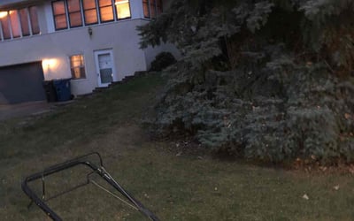 Photo of Julie L.'s yard after getting landscaping in Cedar, MN