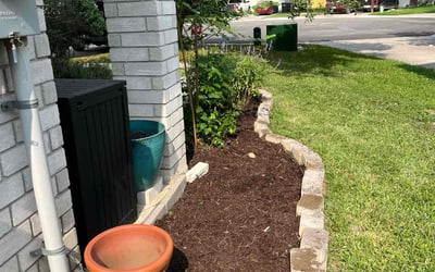 Photo of Robert C.'s yard after getting landscaping in New Braunfels, TX