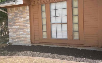 Photo of James L.'s yard after getting landscaping in Hull, TX
