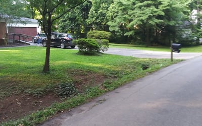 Photo of Maria F.'s yard after getting landscaping in Wingate, NC