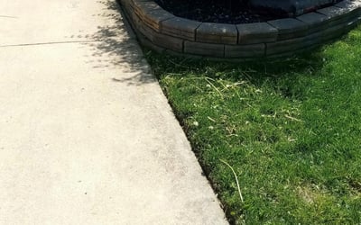 Photo of Justin D.'s yard after getting landscaping in Partlow, VA