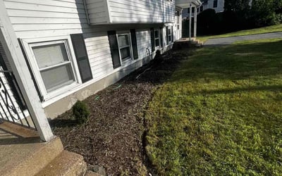 Photo of Kevin R.'s yard after getting landscaping in Westerly, RI